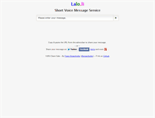 Tablet Screenshot of lalo.li